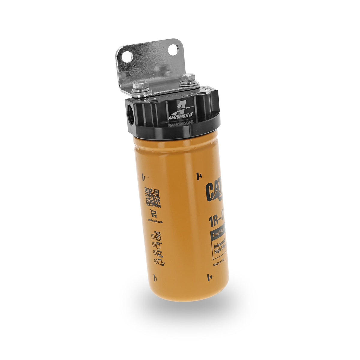 Aeromotive Filter, Fuel, Canister, AN-08, 2 micron - 12801