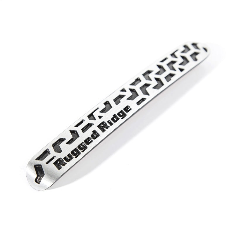 Rugged Ridge Elite Door Handle Inserts Contrast Tread; 07-18 Wrangler Unlimited - 13311.53