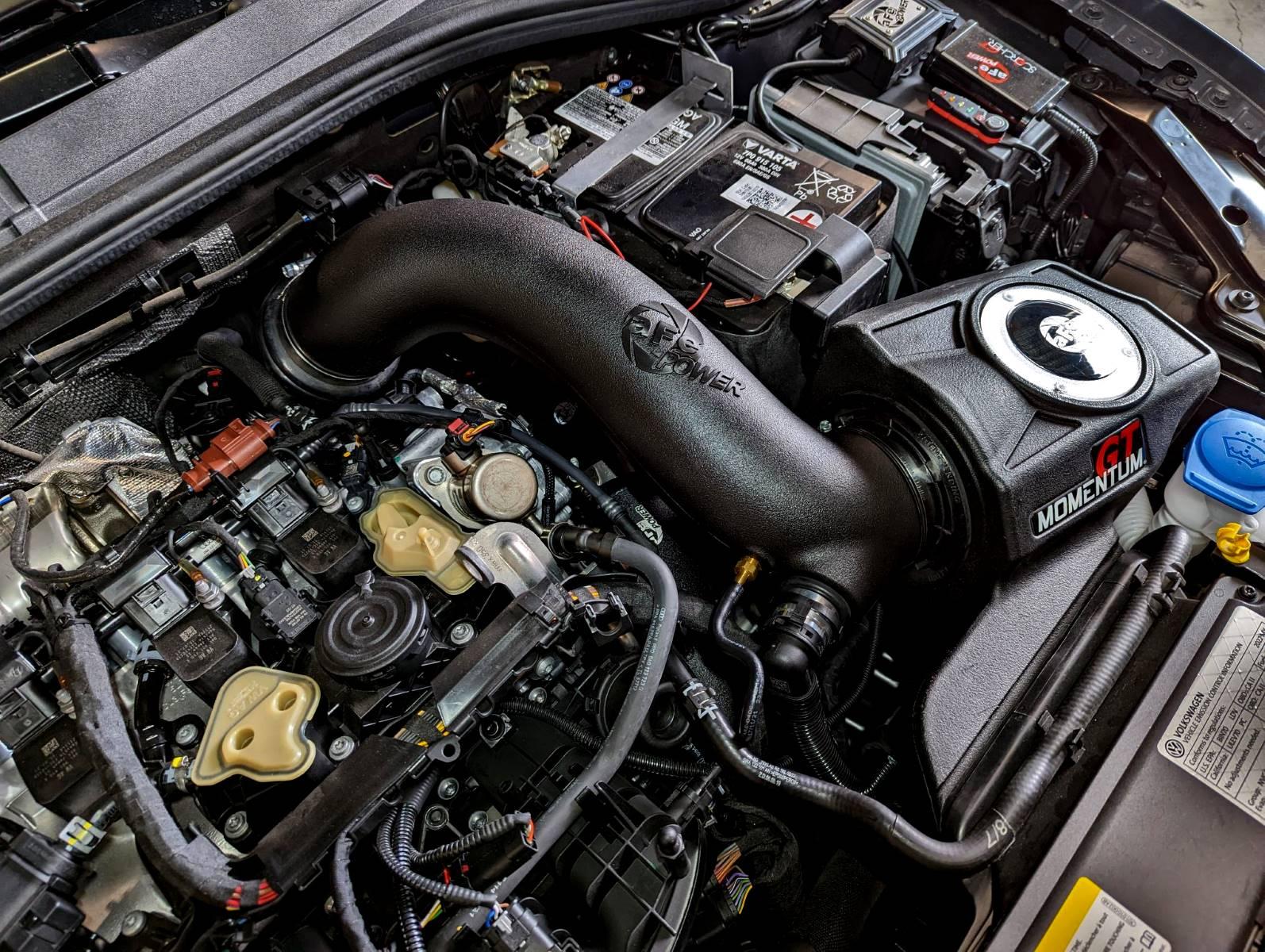 AFE Momentum GT Cold Air Intake System w/ Pro 5R Filter Volkswagen GTI (MKVIII) 2022 L4-2.0L (t) - 50-70104R