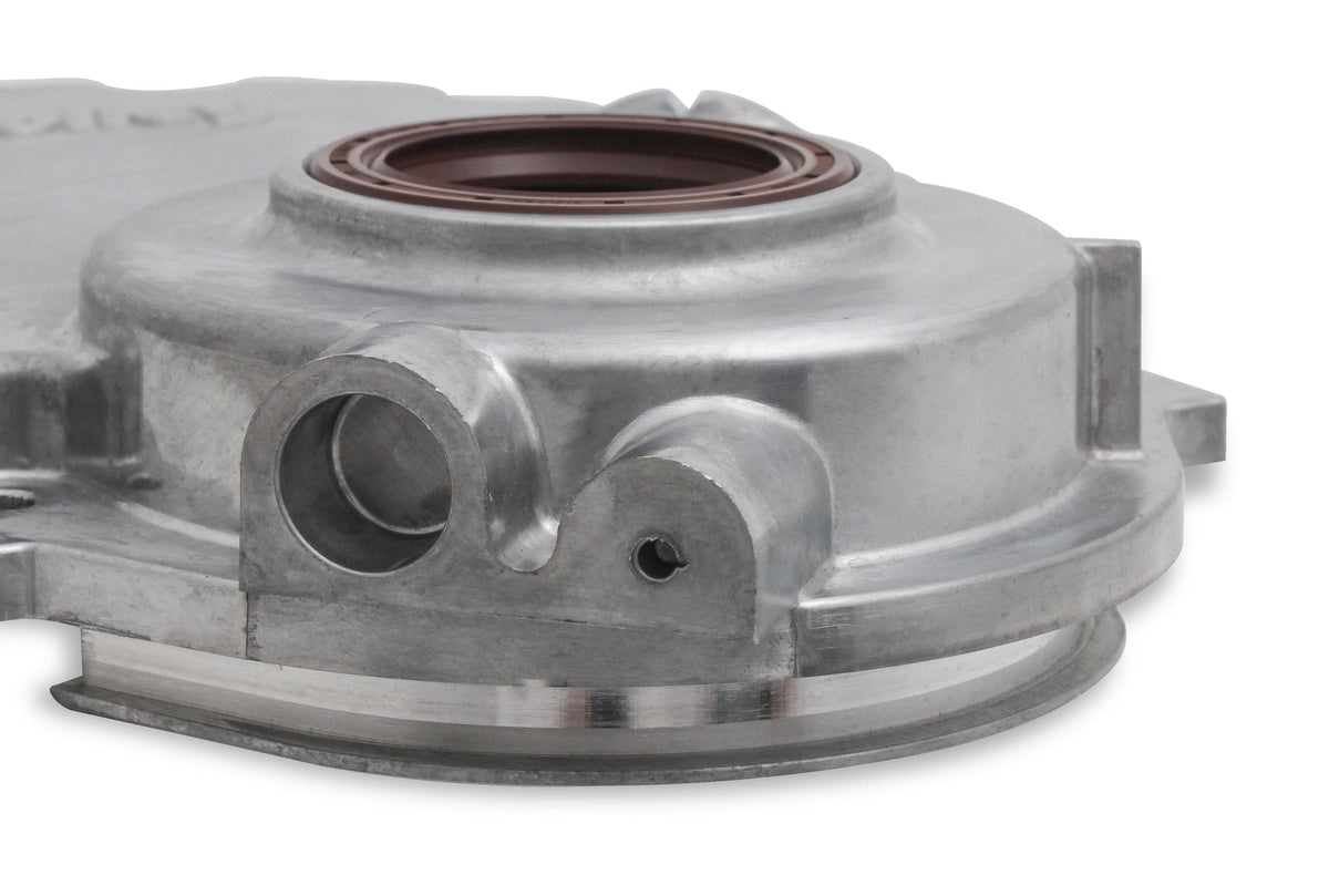 Holley Cast Aluminum Timing Chain Cover.  - 21-150