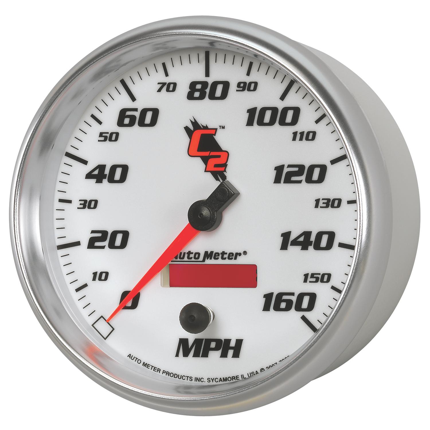 Auto Meter 5" SPEEDOMETER, 0-160 MPH, C2 - 7289