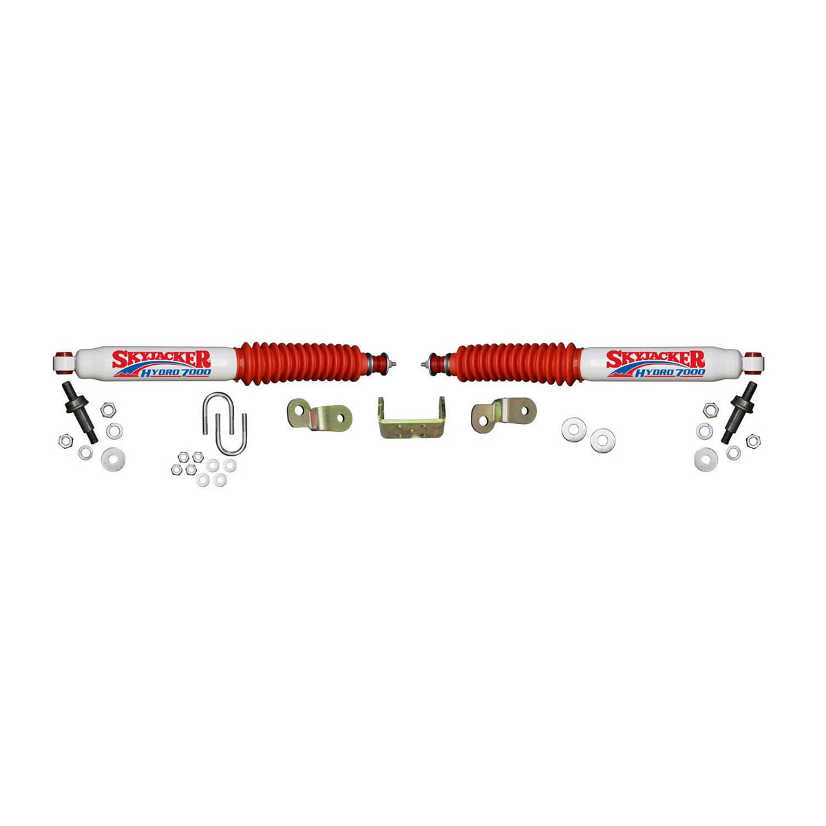 Skyjacker Steering Stabilizer Dual Kit Can Only Be Used w/Skyjacker Suspension Lift For 1500HD and 3/4 and 1 Ton - 7298