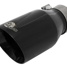 AFE Rebel Series 3 IN 409 Stainless Steel Cat-Back Exhaust System w/Black Tip (Ford F-250/F-350 17-20 V8-6.2/7.3L) - 49-43117-B