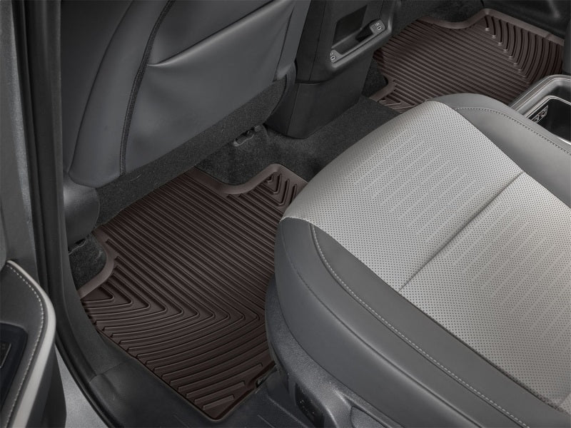 WeatherTech 24-26 Lexus TX 2nd Row Rear All-Weather Floor Mats - Black