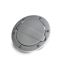 AMP Research Alloy Fuel Door, Brushed Aluminum - 07-18 Jeep Wrangler JK, 2 dr/4 dr (2007-2018 Wrangler, Wrangler JK) - 73000-00A