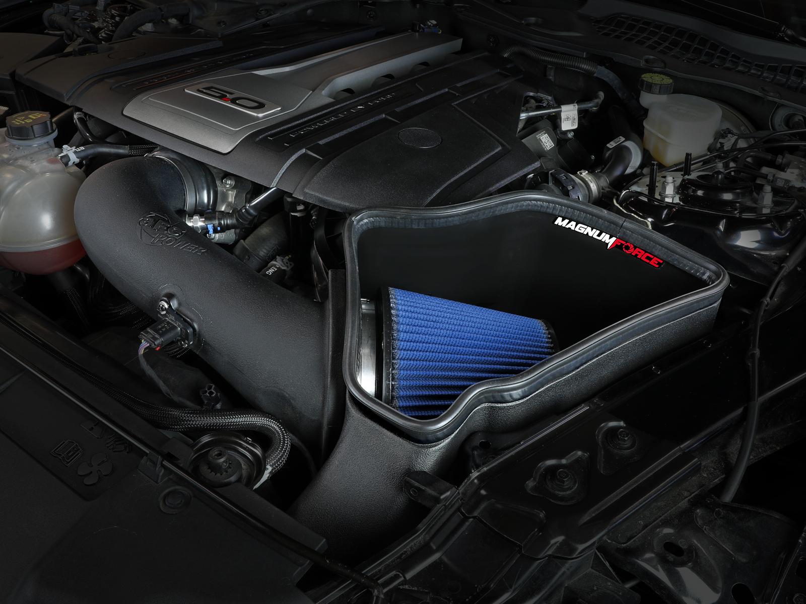 AFE 54-13039R Magnum FORCE Stage-2 Cold Air Intake System w/Pro 5R Filter Media (18-19 Ford Mustang GT V8-5.0L)