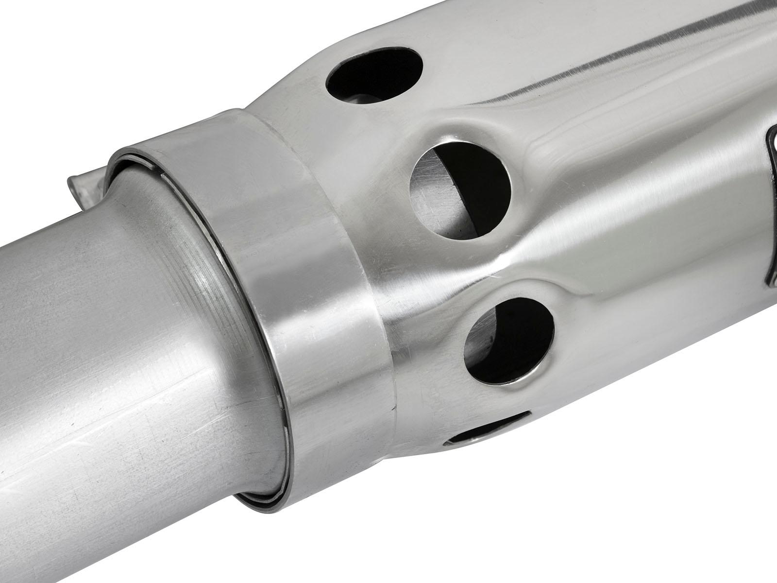 AFE Large Bore-HD DPF-Back Exhaust System w/ Polished Tip (2016-2021 Colorado, Canyon) - 49-44064-P