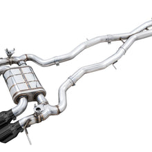 AWE SwitchPath  Catback Exhaust - Diamond Black Tips  (2021+ BMW G8X M3 / M4) - 3025-42480