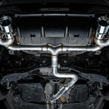AWE Track Edition Exhaust for Volkswagen MK8 Golf R - Chrome Silver Tips - 3020-42658