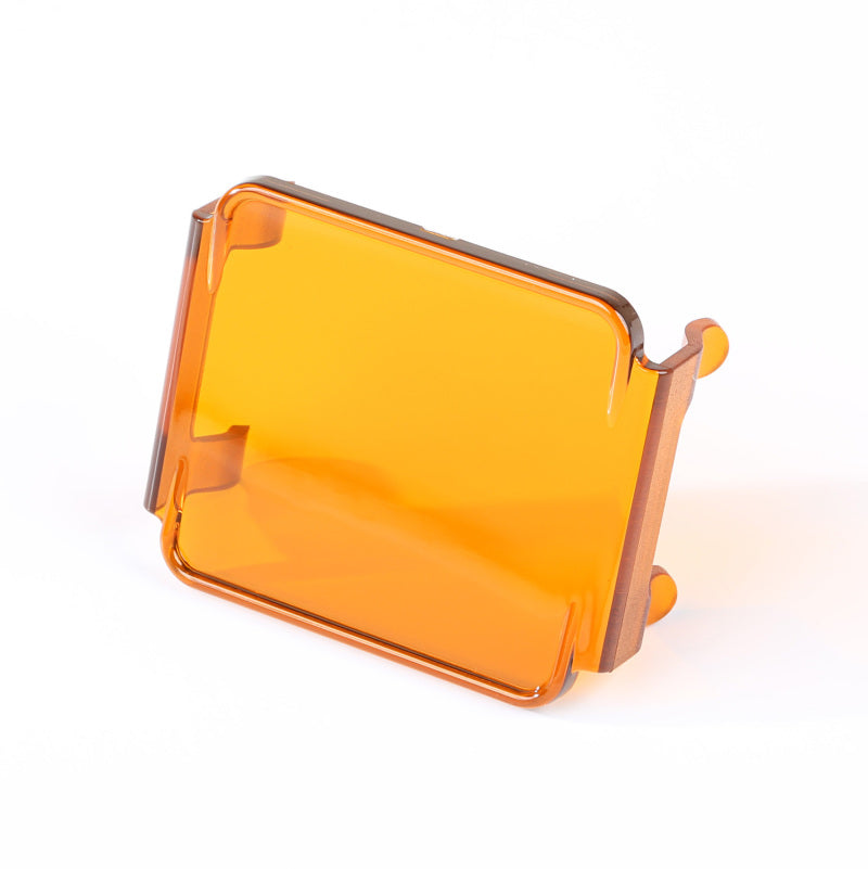 Rugged Ridge Light Cover 3 Inch Square Amber - 15210.67
