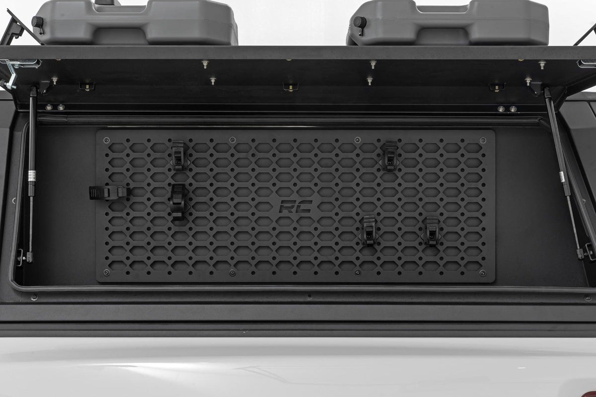 Rough Country Bed Cap Molle Panel Side Storage Bin Drivers Side Multiple Makes & Models (Chevy/Ford/GMC/Ram) (2021 1500) - 734004