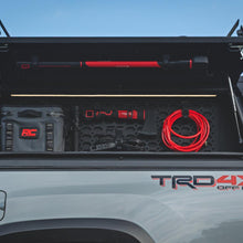 Rough Country Bed Cap Molle Panel Side Storage Bin Drivers Side Toyota Tacoma (16-23) (2017 Tacoma) - 734064