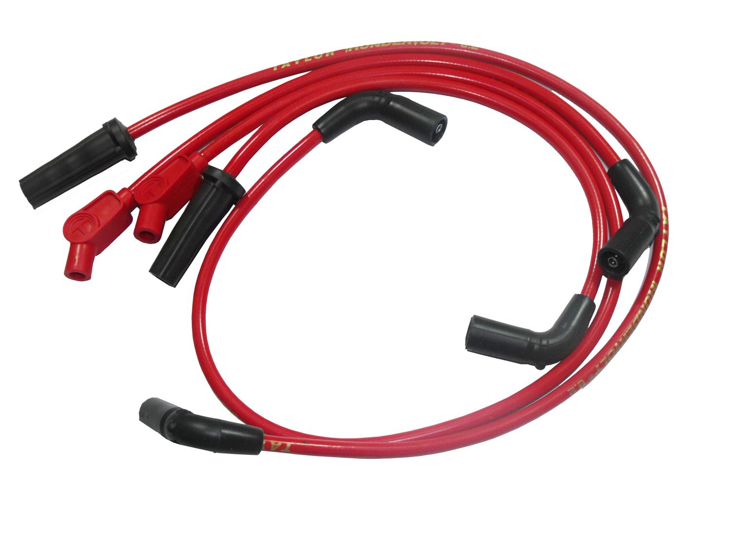 TAYLOR CABLE 8mm Spiro-Pro red custom MC 135 - 10237