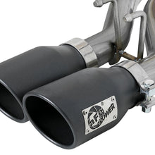 AFE Rebel Series 2-1/2 IN 409 Stainless Steel Cat-Back Exhaust System w/Black Tip (2007-2018 Wrangler JK, Wrangler, Wrangler) - 49-48054-B