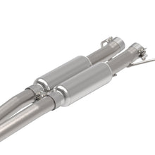 AFE Vulcan Series 3-1/2 IN 304 Stainless Steel Cat-Back Exhaust System Black (2019-2020 Edge) - 49-33133