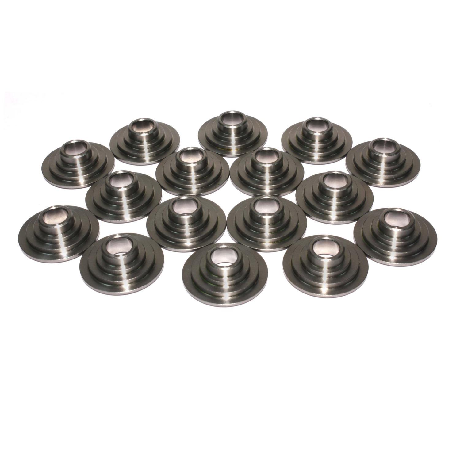 Comp Cams 10 Degree Titanium Retainer Set of 16 for 1.625" OD Triple Springs - 739-16