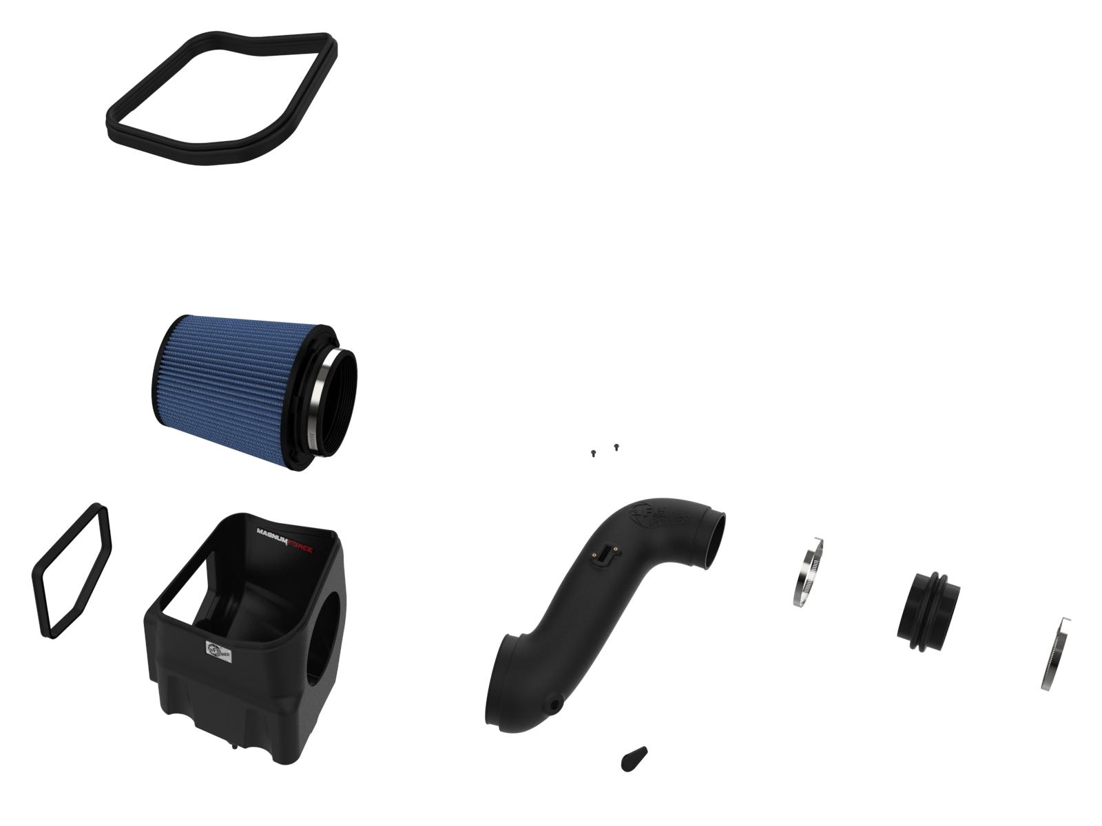 aFe Magnum FORCE Stage-2 Cold Air Intake System w/Pro 5R Filter (GM Diesel Trucks 07.5-10 V8-6.8L (td) LMM) - 54-13065R