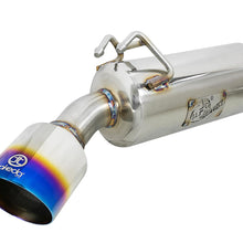 AFE Takeda 3 IN to 2-1/2 IN 304 Stainless Steel Cat-Back Exhaust w/ Blue Flamed Tips (2008-2015 Lancer, Lancer, Lancer, Lancer, Lancer, Lancer, Lancer, Lancer) - 49-36701-L