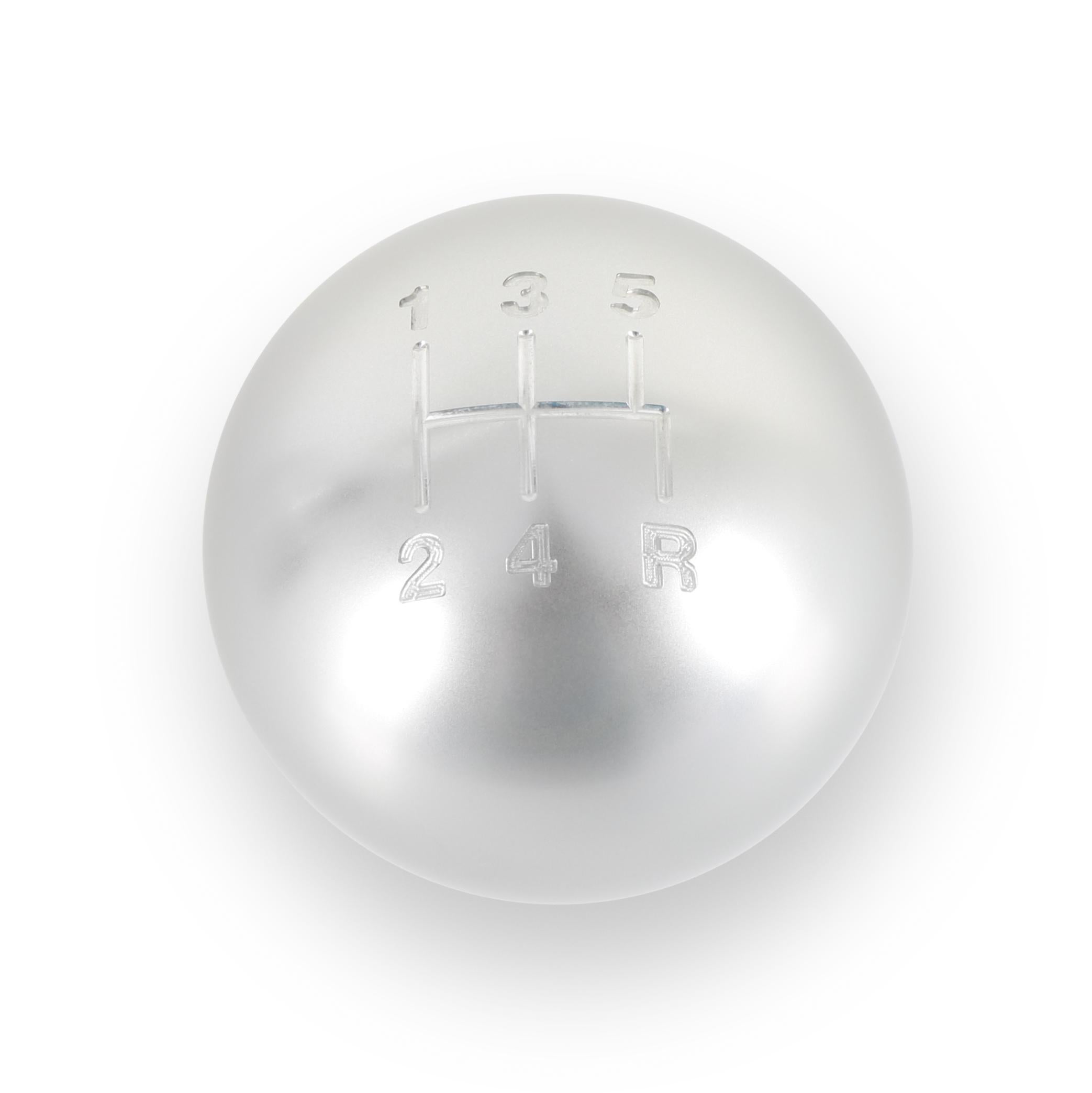 HURST Billet Shift Knob - 5-Speed Pattern - Silver - 163502HST