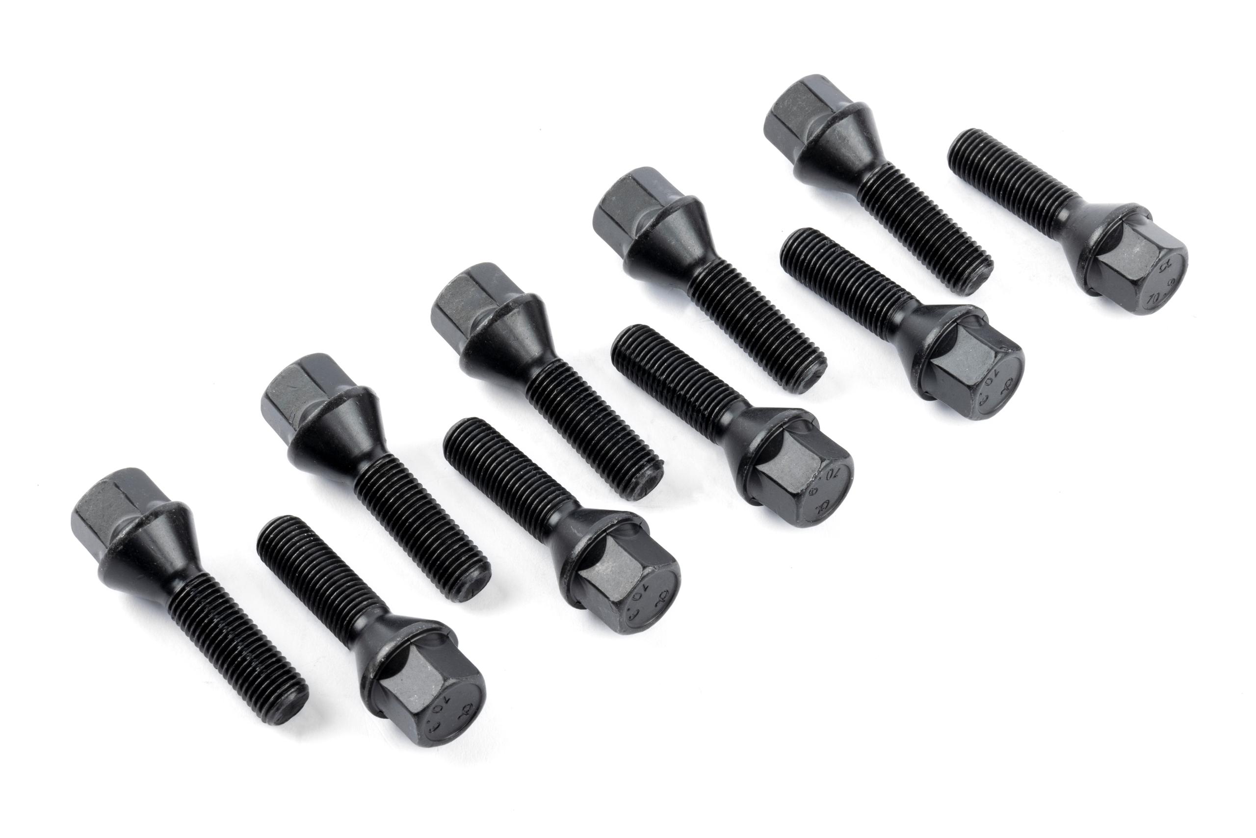 Dinan Lug Bolts; M12x1.5 - Cone Seat - 39mm - D220-0012