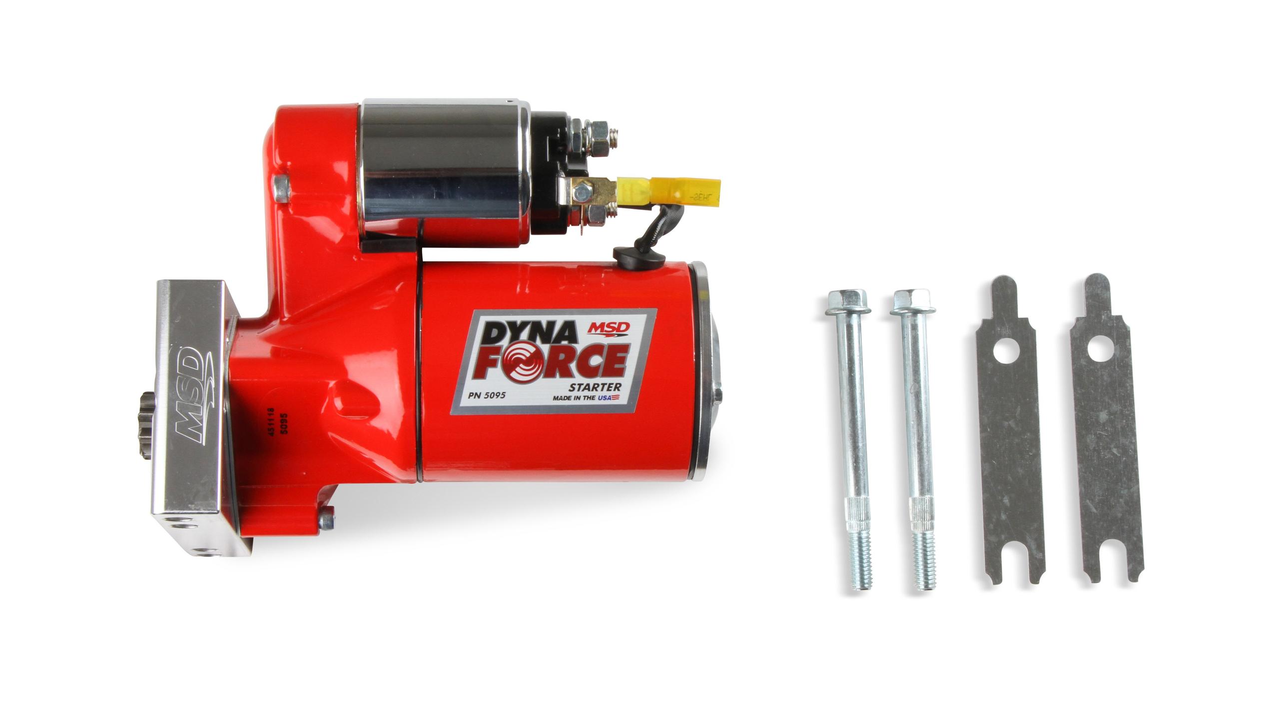 Msd 5095 Starter, Chevy/Gm Small And Big Block V8