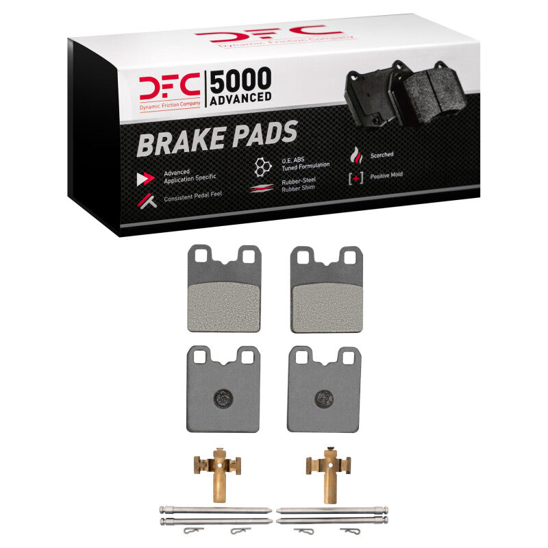 DFC 21-26 Tesla Model S Parking Brake Low Metallic 5000 Advanced Brake Pads & Hardware Kit