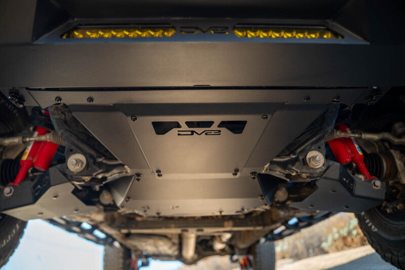DV8 Offroad 2024-2025 Toyota Tacoma, Land Cruiser Rear Belly Skid Plate - SPTT1-09