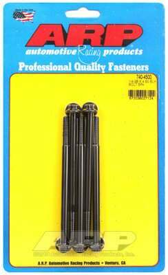 ARP 1/4-28 x 4.500 12pt black oxide bolts - 740-4500