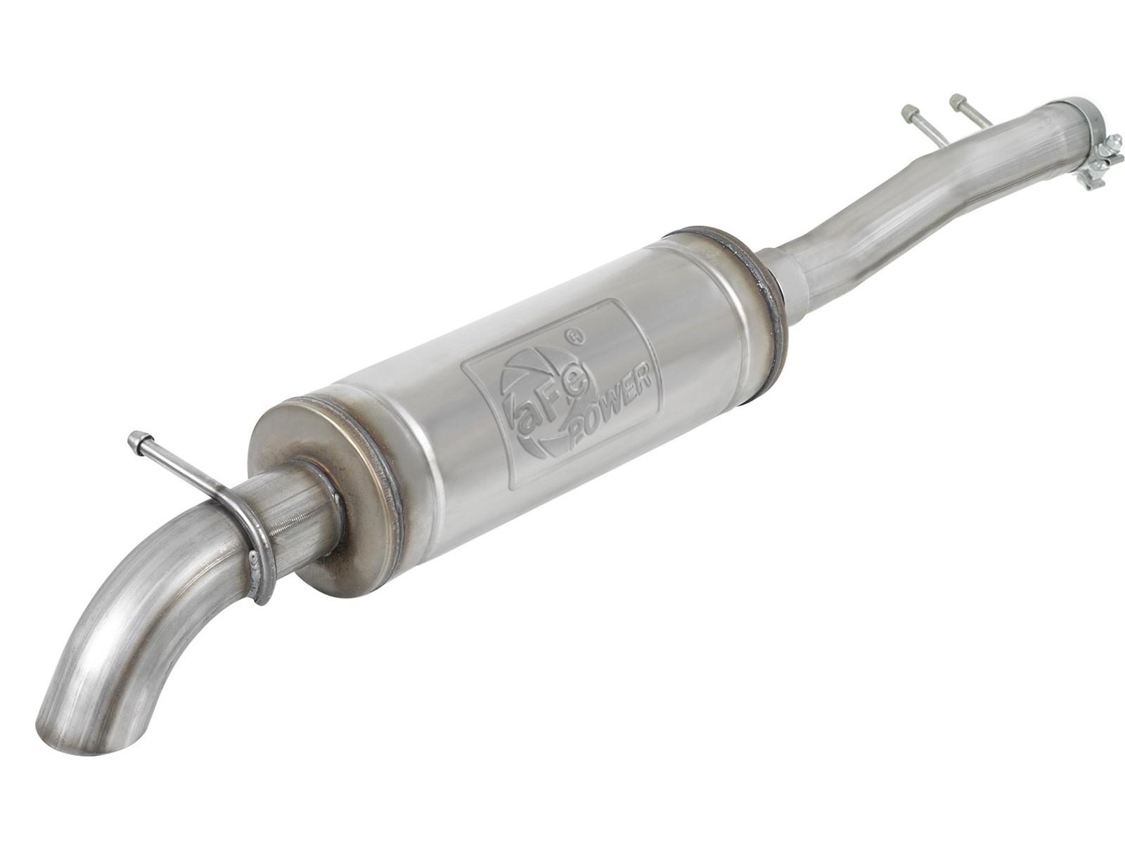 AFE ROCK BASHER 2-1/2 IN to 3 IN 409 Stainless Steel Cat-Back Exhaust System - 49-48069