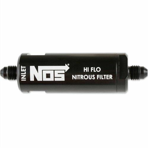 NOS  In-Line Hi-Flow Nitrous Filter, 4AN - Black. - 15555NOS