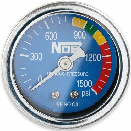 NOS  Nitrous Gauge w/ Adapter. - 15924NOS