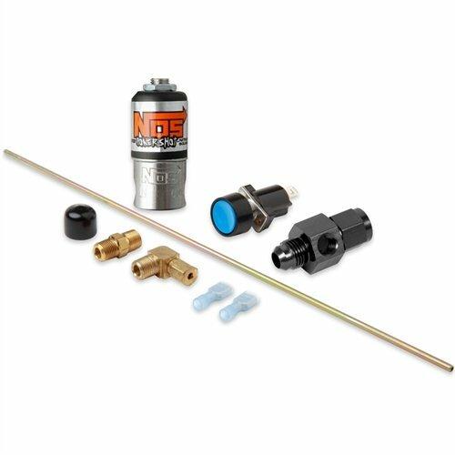 NOS  -4AN Nitrous Bottle Purge Valve-Black. - 16030BNOS
