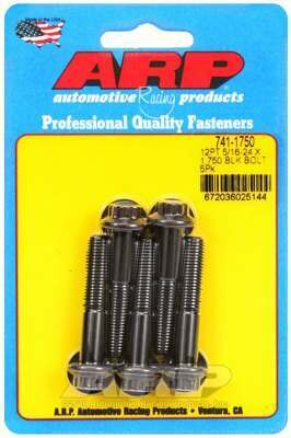 ARP 5/16-24 x 1.750 12pt black oxide bolts - 741-1750