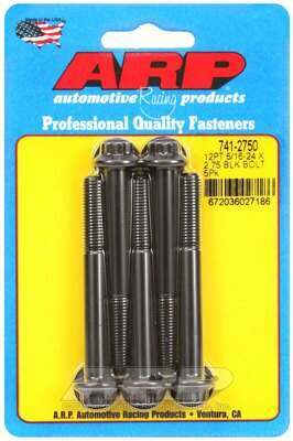 ARP 5/16-24 x 2.750 12pt black oxide bolts - 741-2750