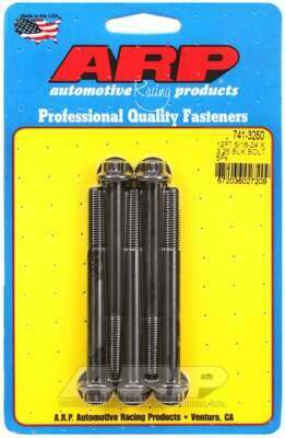 ARP 5/16-24 x 3.250 12pt black oxide bolts - 741-3250
