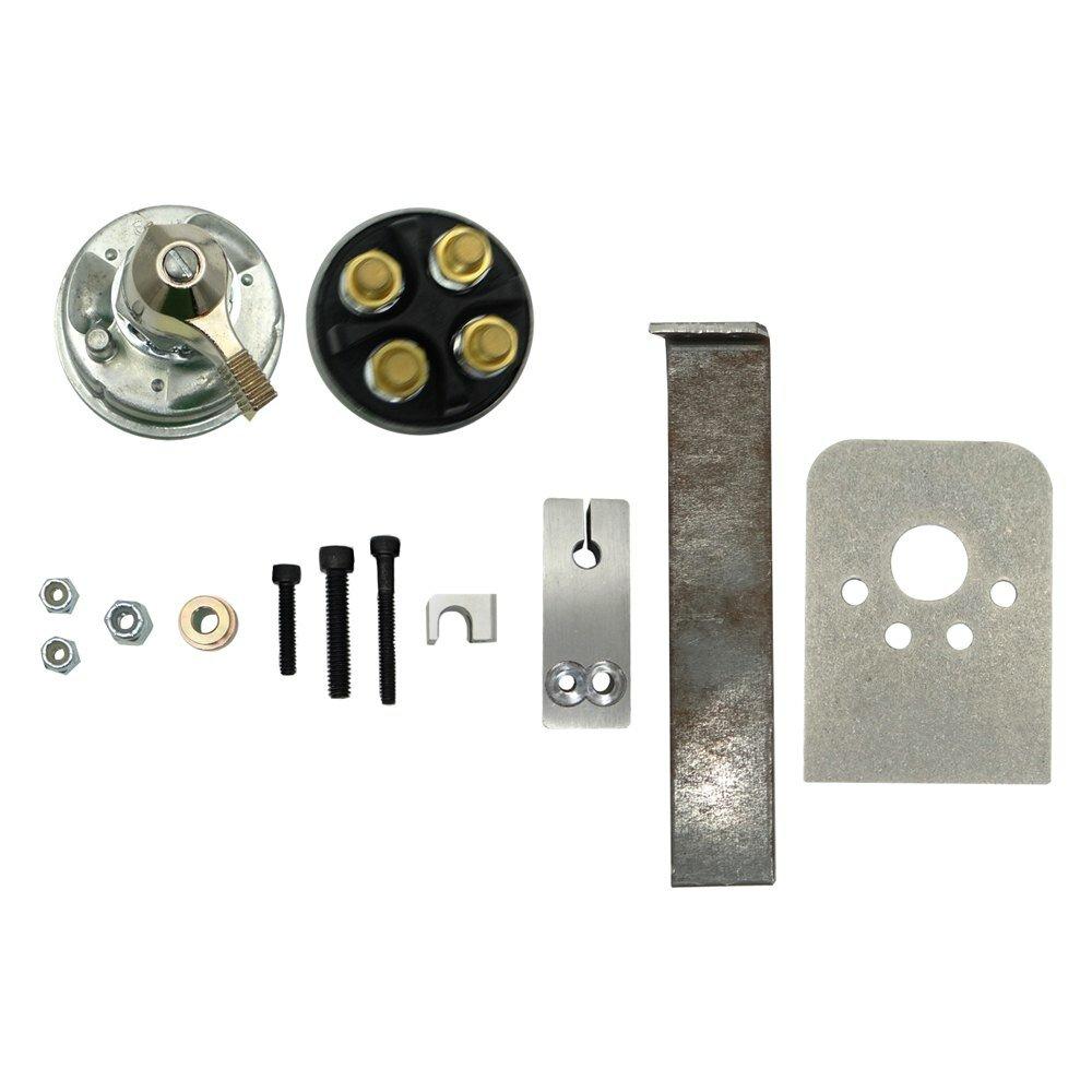 Moroso Battery & Alternator  Disconnect Kit Includes Switch, Morse Cable - 74119