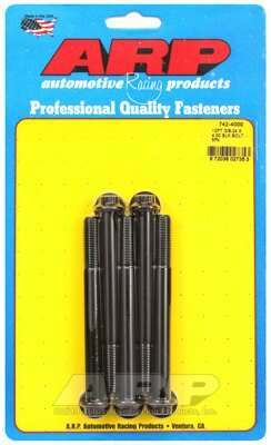 ARP 3/8-24 x 4.000 12pt black oxide bolts - 742-4000