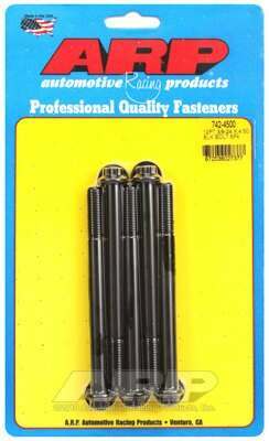 ARP 3/8-24 x 4.500 12pt black oxide bolts - 742-4500