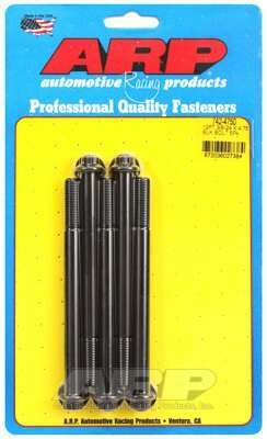 ARP 3/8-24 x 4.750 12pt black oxide bolts - 742-4750