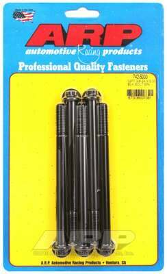 ARP 3/8-24 x 5.000 12pt black oxide bolts - 742-5000