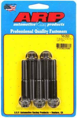 ARP 7/16-20 x 2.500 12pt black oxide bolts - 743-2500