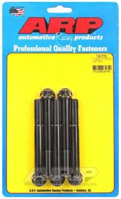 ARP 7/16-20 x 3.750 12pt black oxide bolts - 743-3750