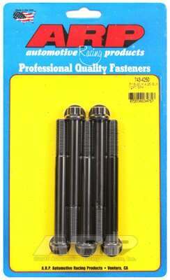 ARP 7/16-20 x 4.250 12pt black oxide bolts - 743-4250