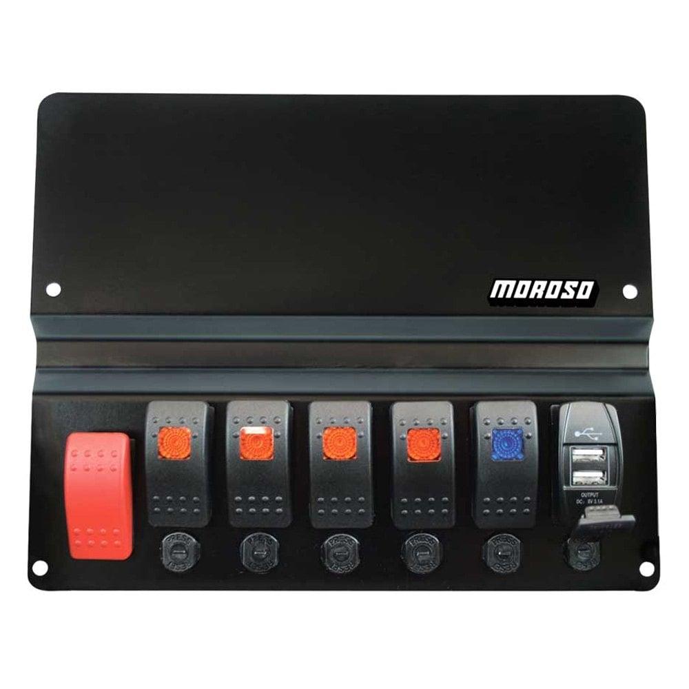 Moroso DASH, BLOCKOFF PLATE, WITH SWITCHES, BMW E46 - 74311