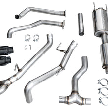 AWE 0FG Exhaust for 3rd Gen Toyota Tundra - Dual Diamond Black Tips - 3015-33063