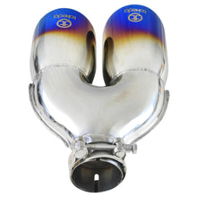 AFE Takeda 304 Stainless Steel Clamp-on Exhaust Tip Blue Flame - 49T25484-L121