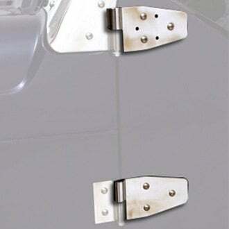 Rampage Door Hinges (1987-2006 Wrangler) - 7441