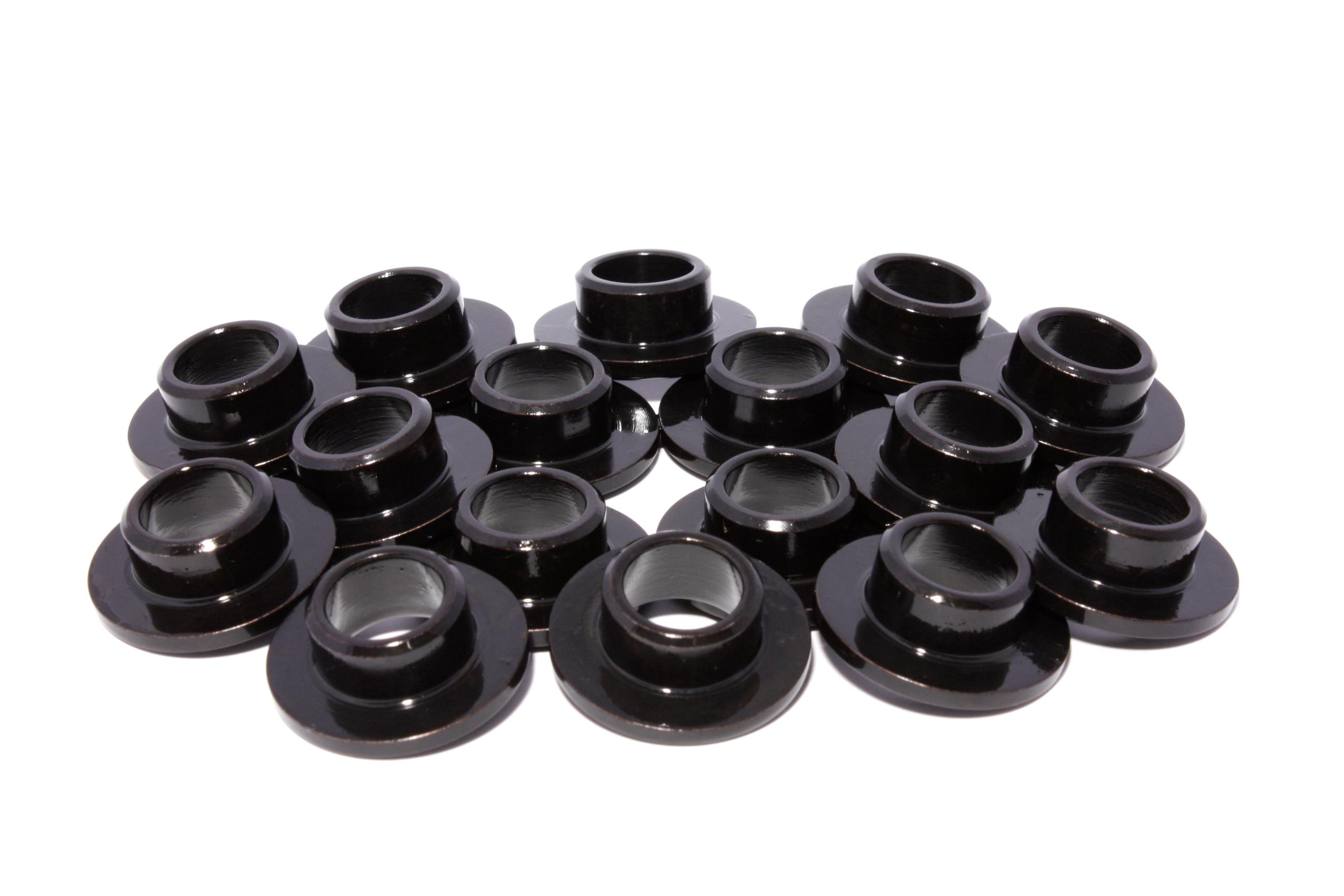 Comp Cams 7 Degree Steel Retainer Set Of 16 For 3/8" Valve W/ 1.437"-1.500" Spring - 745-16