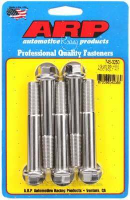ARP 1/2-20 x 3.250 hex SS bolts - 745-3250