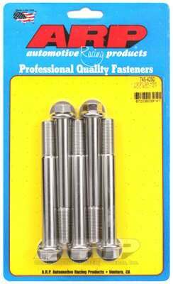 ARP 1/2-20 x 4.250 hex SS bolts - 745-4250